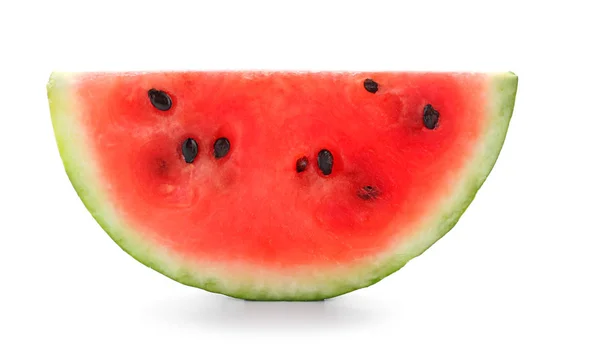 Delicious Cut Watermelon White Background — Stock Photo, Image