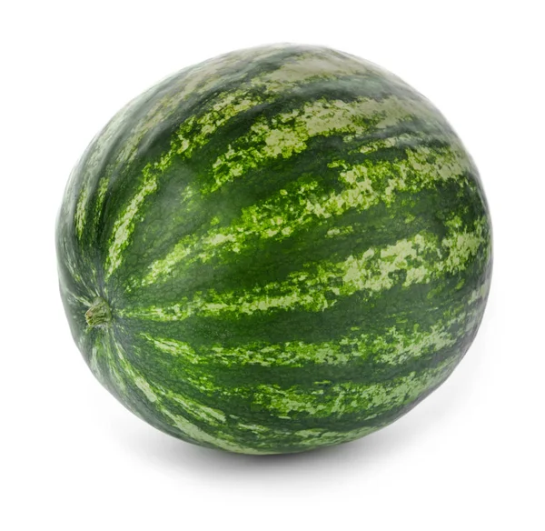 Köstliche Wassermelone Auf Weißem Hintergrund — Stockfoto