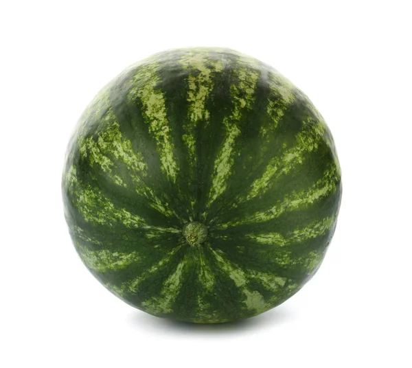 Köstliche Wassermelone Auf Weißem Hintergrund — Stockfoto