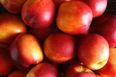 arka plan olarak taze şeftali