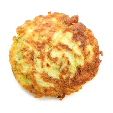 Beyaz izole kabak krep