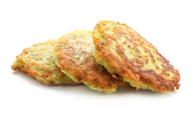 Beyaz izole kabak krep