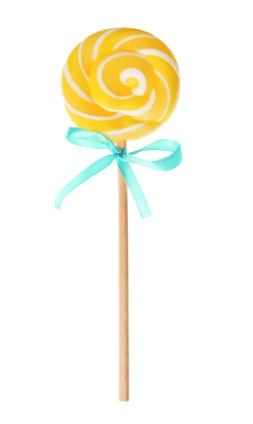 Color Lollipop White Background — Stock Photo, Image