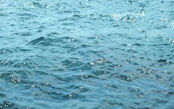Красивый Вид Водную Поверхность Голубом Море — стоковое фото