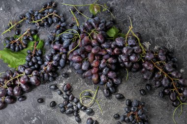 Grunge tablo tarih temiz Olgun üzüm