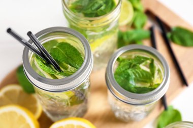 Tablo taze mojito kavanoz