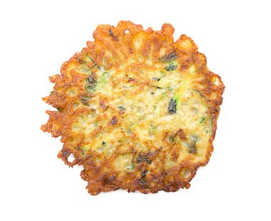 Beyaz izole kabak krep