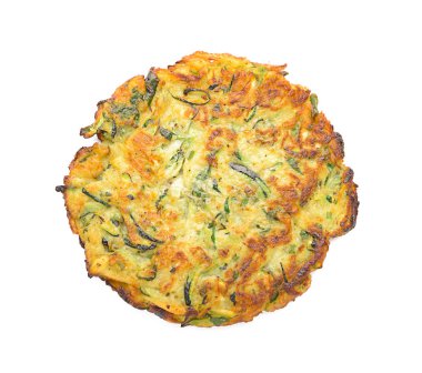 Beyaz izole kabak krep