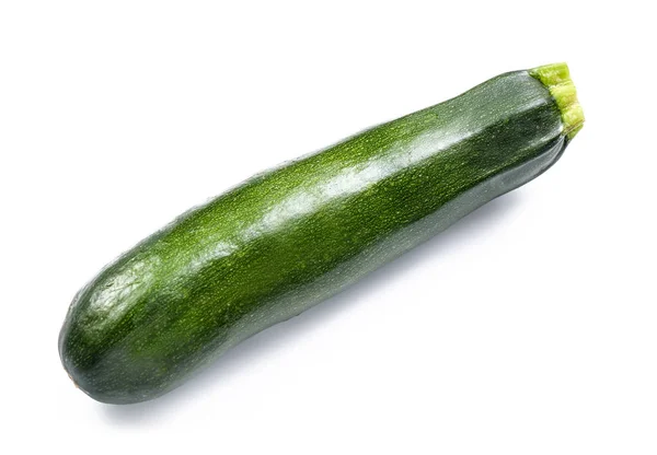 Frische Zucchini Auf Weißem Hintergrund — Stockfoto