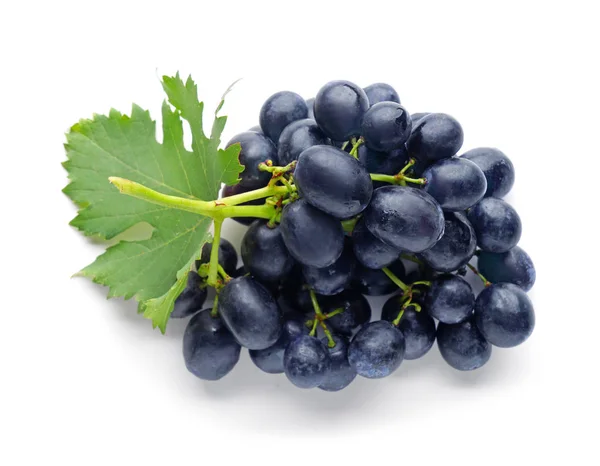Fresh Ripe Grapes White Background — Stock Photo, Image
