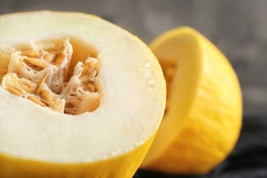 Kavun, closeup RIPE kesmek