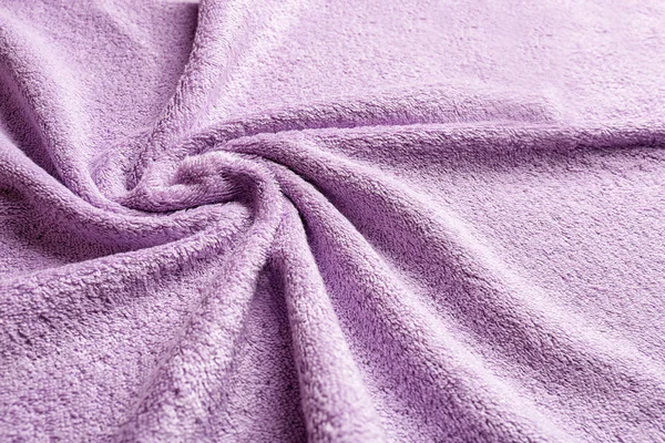 ひだの色柔らかいタオル — ストック写真