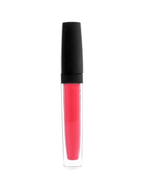 Beyaz arkaplanda pembe ruj