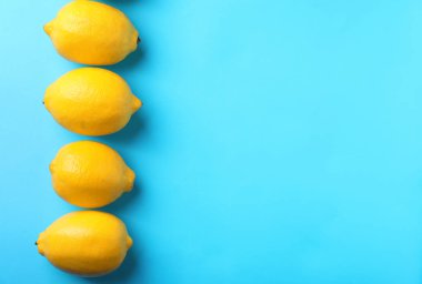 Renk arka plan üzerinde Bütün Konfit limon