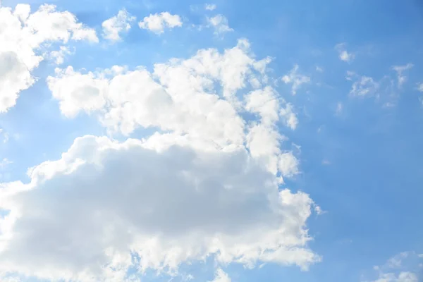 View Beautiful Blue Sky White Clouds — Stock Photo, Image