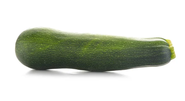 Frische Zucchini Auf Weißem Hintergrund — Stockfoto