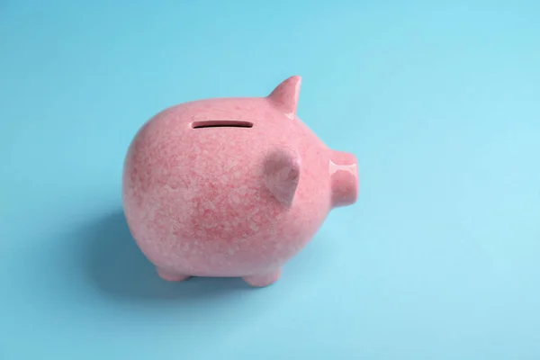 Piggy Bank Color Background — Stock Photo, Image