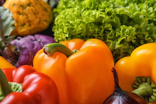 Diferentes Verduras Frescas Primer Plano — Foto de Stock