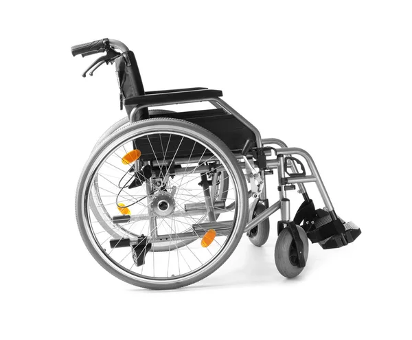 Пустые Современные Инвалидные Коляски Белом Фоне — стоковое фото
