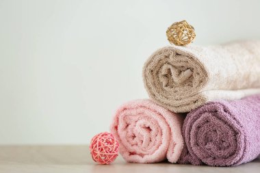 Masa lambası haddelenmiş temiz yumuşak havlu