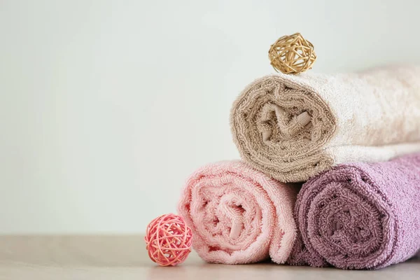 Masa lambası haddelenmiş temiz yumuşak havlu