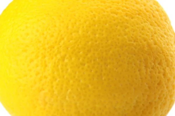 Texture Ripe Lemon Closeup — Stock Photo, Image