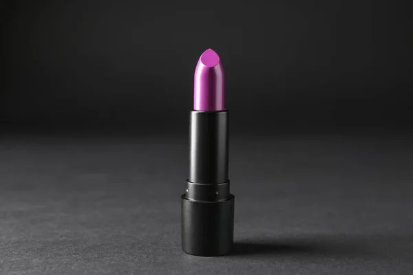 Bright Lipstick Black Background — Stock Photo, Image