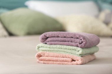 Oda temiz yumuşak havlu