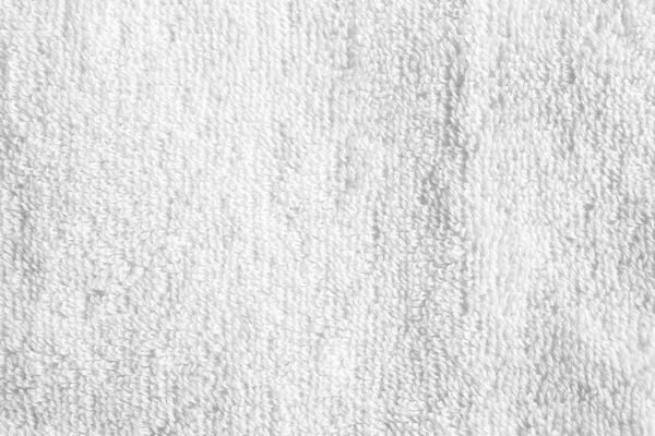 White Clean Soft Towel Closeup — Stock Photo, Image