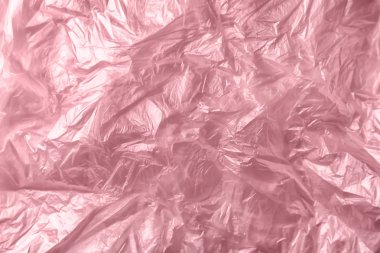 Pembe buruşuk kağıt doku, portre