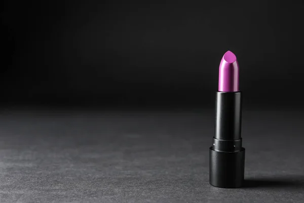 Bright Lipstick Black Background — Stock Photo, Image
