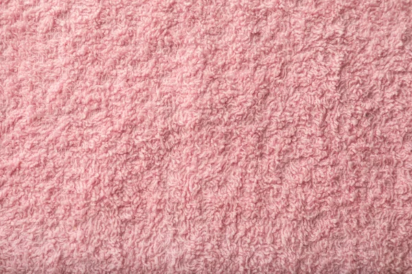 Růžový Froté Textury Jako Pozadí — Stock fotografie