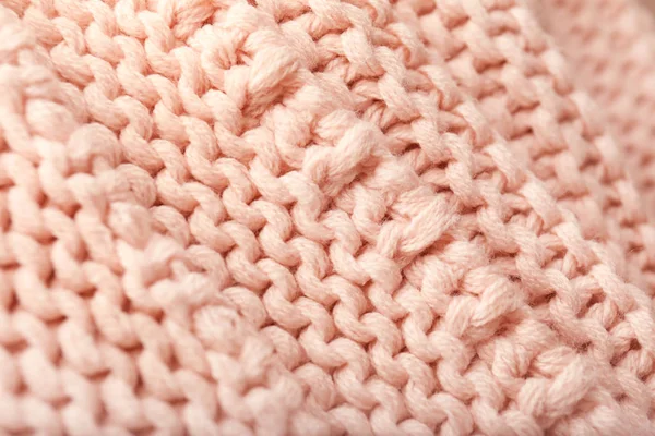 Light Knitted Fabric Closeup — Stock Photo, Image