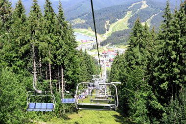 Ski lift mountain Resort