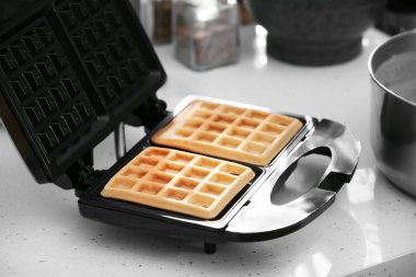 Belçika Waffle yemek