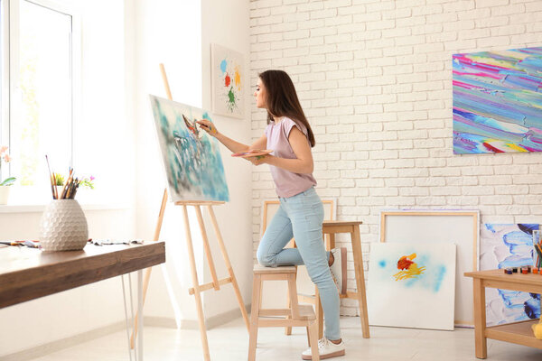 Живопись в мастерской