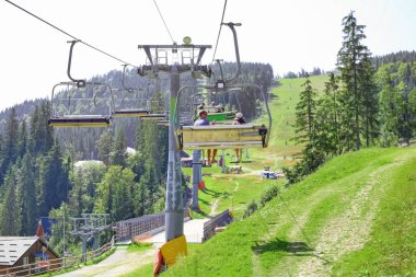 Ski lift mountain Resort