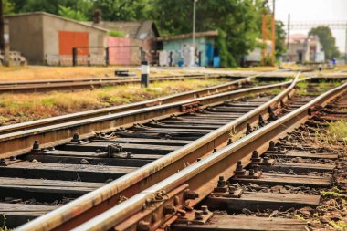 Eski demiryolu parça, portre