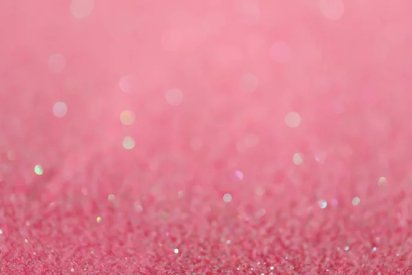 Блискучі Рожеві Блискітки Крупним Планом — стокове фото