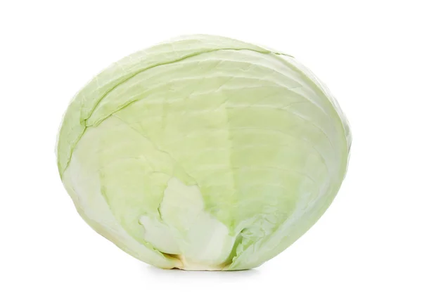 Fresh Cabbage White Background — Stock Photo, Image