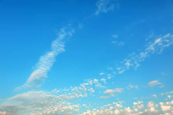 Belle Vue Ciel Bleu Avec Des Nuages — Photo