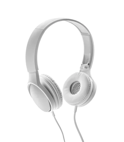 Modern Headphones White Background — Stock Photo, Image