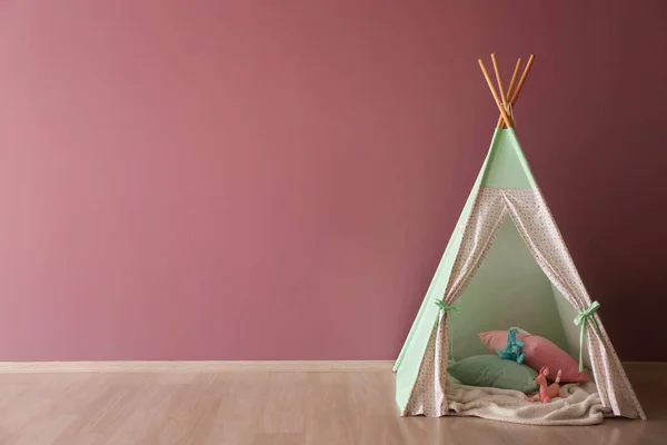 Cozy Play Tent Kids Child Room — Stock Photo, Image