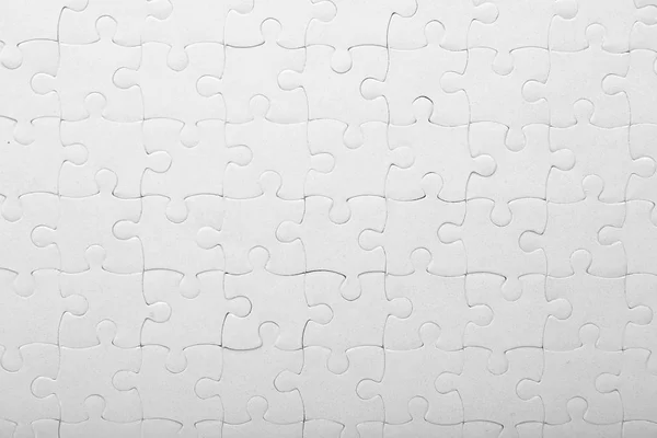 Complete Jigsaw Puzzle Closeup — Stock Photo, Image