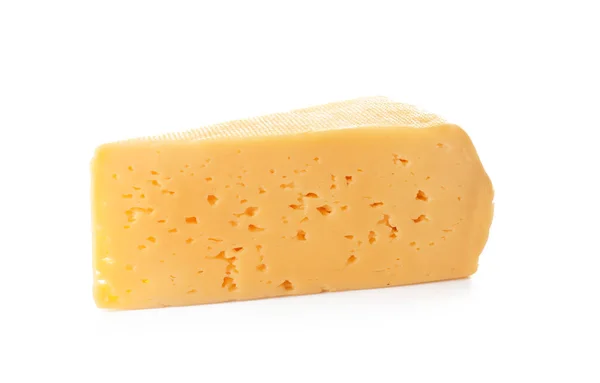 Сыр Белом Фоне — стоковое фото