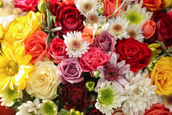 Beautiful Bouquet Fresh Flowers — Stock Photo, Image