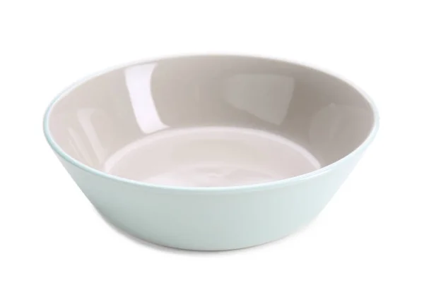 Clean Empty Bowl White Background — Stock Photo, Image