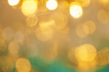 Parlayan ışıklar bulanık bakış