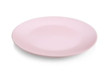 Beyaz arkaplandaki boş plakayı temizle