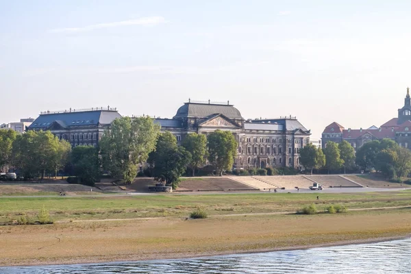 Dresden Germany September 2018 View Old City Elbe River — Stock Photo, Image